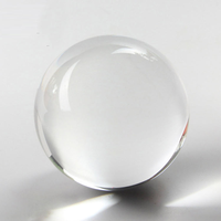 Sphère en cristal K9 personnalisée, gravure laser 3D, boule de cristal vierge 60/80 mm pour cadeau souvenir OEM ODM
