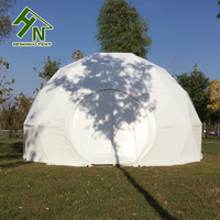 Dômes de glamping de tente de dôme géodésique de cadre en acier de haute qualité à vendre
