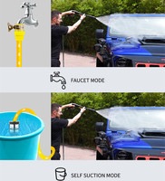 Nettoyeur haute pression portable, lave-auto à jet d'eau, machine de nettoyage à jet d'eau commerciale pour lavage de voitures, laveuse automatique à haute pression