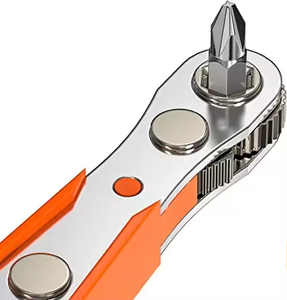 Hexagon <b>Ratchet</b> <b>Spanner</b> Quick Release Socket Repair Tool Wrench Metal Multifunctional Screwdriver - Product Image 4
