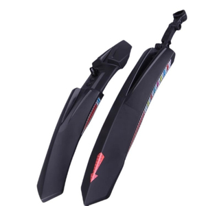 Vélo garde-boue étendu 26 pouces VTT déflecteur avant et arrière réfléchissant étanche à la pluie tuile de ciment vélo équitation - Product Image 1