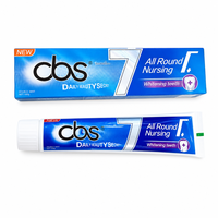 Dentifrice blanchissant sans fluorure à base de nano-hydroxyapatite, réparation des caries, haleine fraîche, saveur menthe, vente en gros fabricant
