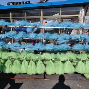 D318 Pampas artificiales hierba seca caña <span class=keywords><strong>flores</strong></span> ramo plantas de imitación para boda hogar habitación decoración conejo cola hierba Navidad - Product Image 5