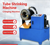 Machine de rétrécissement et d'expansion de tuyaux en acier avec 3 moules pour la réduction de diamètre des raccords de tubes