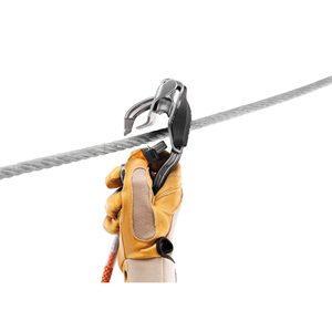 Polea de tirolina profesional con puente de mosquetón - Product Image 5