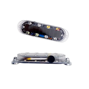 Luces <span class=keywords><strong>de</strong></span> Advertencia Intermitentes <span class=keywords><strong>de</strong></span> 10 LED con 3 Modos, Luces Traseras LED para Motocicleta, Módulo para Automóvil y Camión - Product Image 3