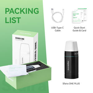 جهاز استقبال GNSS محمول باليد من Sfaira ONE مع 1408 قناة، محطة CORS، مقاوم للماء IP65، معدات مسح الأراضي DGPS، Ntrip GNSS RTK Rover OEM - Product Image 2