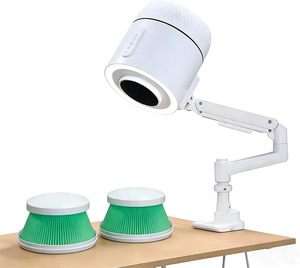2028 Nail Supplies Beauty Salon Equipment Strong Suction Manicure Table Vacuum Pedicure Professional Quiet Nail Dust Collector - Product Image 1