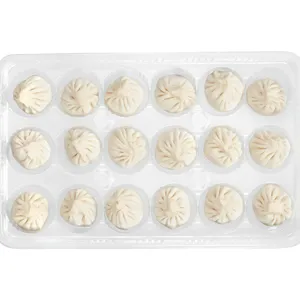 18-Grid Wegwerp Blister Food-Grade Pp Plastic Verse Dumplings Met Kleine Dumplings, Gebakje, Knoedelverpakking, Plastic