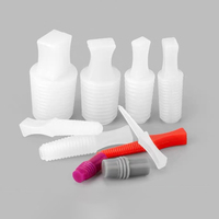 Vente en gros 315 ° Bouchon conique fileté en silicone haute température pour masquage, type T, pour peinture