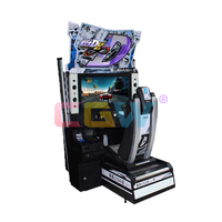 Simulateur de conduite automobile Initial D, jeux d'arcade, machine de course automobile