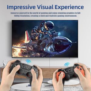 YO X2 Ultra Game Stick 4K คอนโซลเกมทีวี HD คลาสสิค เรโทร สำหรับครอบครัว พร้อมเกม 30000 เกม และคอนโทรลเลอร์ไร้สาย - Product Image 3