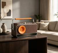 Sistema de Audio Karaoke Portátil con Altavoces 5.1, Micrófono Inalámbrico, Luces RGB Ambientales, Material Metálico y Plástico, 2000W, para Familias