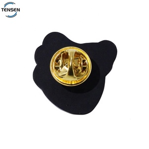 Khuyến mãi may mặc kim loại Pin huy hiệu sản xuất tùy chỉnh dập nổi logo nhãn pins quần áo kim loại cứng men thẻ với an toàn pins - Product Image 3