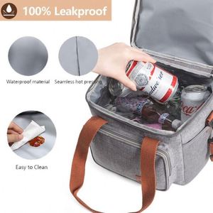Bolsa Térmica de Aluminio Reutilizable para Alimentos, Frutas y Vino, Ecológica y de Alta Calidad, Ideal para Picnic - Product Image 3
