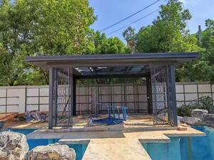 Sunroom de cristal Low E de diseño moderno con solución total de alta transmitancia de luz Soporte en línea de China Polygon Roof Design - Product Image 3