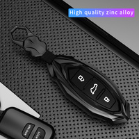 Étui de protection pour clé de voiture de luxe en alliage de zinc de haute qualité pour FAW Bestune T77 T33 T99 2022