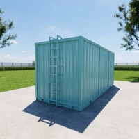 Maison conteneur en structure légère en acier à faible coût, fabriquée en Chine par InnoFuture, avec panneaux sandwich, design contemporain, étanche, pour usage résidentiel.