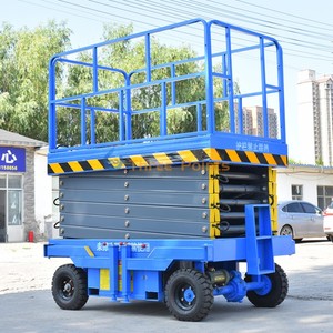 छूट मोबाइल इलेक्ट्रिक कैंची लिफ्ट कार्य मंच निर्माण के लिए हाइड्रोलिक मचान लिफ्ट कार्य मंच - Product Image 2