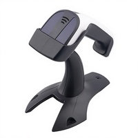 Escáner de Códigos QR 2D Inalámbrico Portátil, Lector de Códigos de Barras USB para Android y Gestión de Pagos Móviles en Tiendas