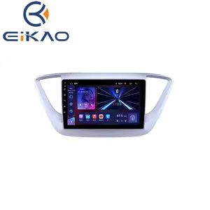 9 дюймов Android автомобильный DVD Радио стерео видео плеер для Hyundai Verna 2016-2018 WIFI GPS навигация Carplay