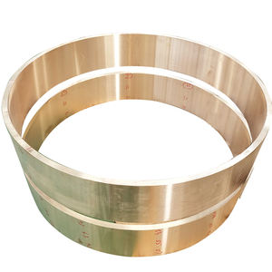 Bague en bronze à bride avec transmission de couple de positionnement de précision de rainure de clavette - Product Image 3