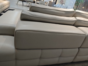 Sofá <span class=keywords><strong>cama</strong></span> de cuero suave y cómodo para sala de estar, sofá modular seccional Householod de nuevo estilo - Product Image 6