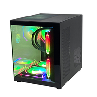 PCOOLING New Released Pc Cases Desktop Gaming Chassis Mid Tower Cabinet Desktop Computer Gaming Pc Case