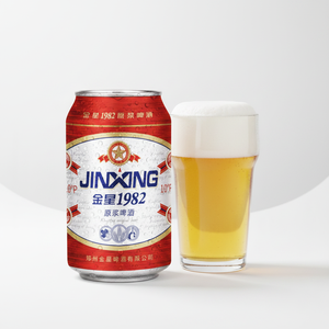 <span class=keywords><strong>Bière</strong></span> Cuite Jinxing 1982 1L en Bouteille ou en Canette 3,3% Faible Teneur en Alcool Goût Naturel Herbes Épices Ale Couleur Claire pour Bars Restaurants Hôtels Fêtes - Product Image 1