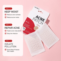 Patchs Hydrocolloïdes à l'Acide Salicylique Entièrement à Base d'Eau pour l'Acné, Boutons et Points Noirs – 36 Patchs par Paquet – Traitement Non Desséchant de l'Acné