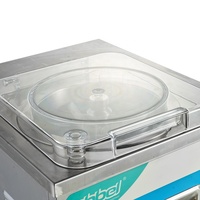 Machine à glace automatique approuvée CE en acier inoxydable d'une capacité de 7 pintes, compresseur intégré, précongélation