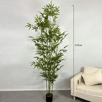 Bambou Artificiel Haut de Gamme 2026 avec Texture Réaliste pour la Décoration Intérieure et Extérieure de la Maison, du Bureau et du Jardin