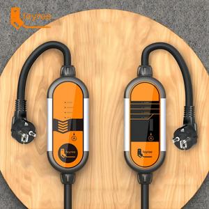 Cargador de Nivel 2 para Vehículos Eléctricos Tipo 2, 3.5KW, Comercial, GBT, con Cables de 5M, Nuevo, Modelo FYE01, Naranja, 16A - Product Image 2