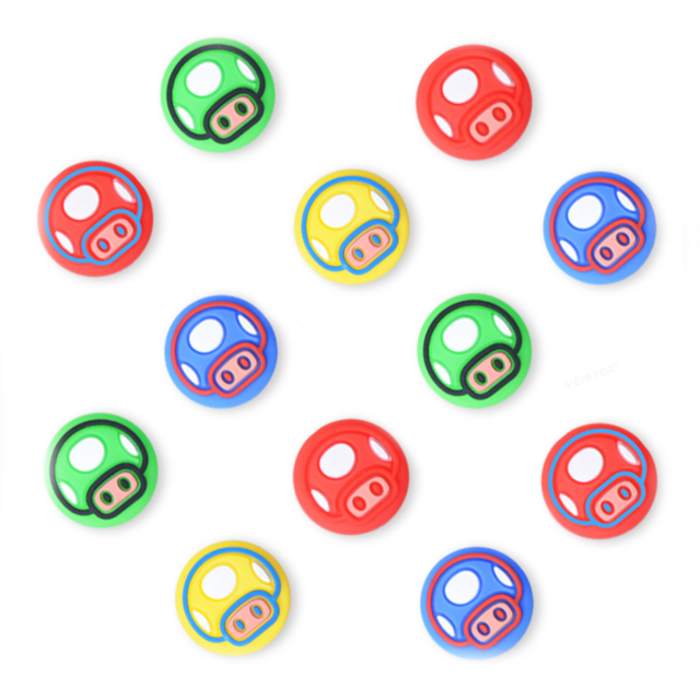 Silicone Thumbstick Grips Cover Case Joystick Caps for Steam Deck Console Extender Analog Sticks Thumb Grips