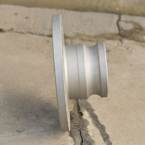 Soupape de sécurité d'alliage d'aluminium d'extrémité masculine de puissance manuelle de bride ronde - Product Image 6