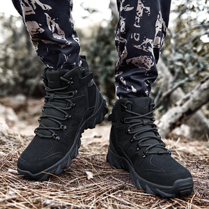 Bottes d'entraînement Comat améliorées pour hommes - Randonnée, pêche, <span class=keywords><strong>chasse</strong></span> et sports de plein air - Durables, à réponse rapide - T - Product Image 5