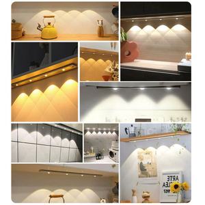 Luces LED Ultrafinas para Debajo del Gabinete, Recargables por USB, Magnéticas, Inalámbricas, con Sensor de Movimiento, para Cocina y Hogar - Product Image 6