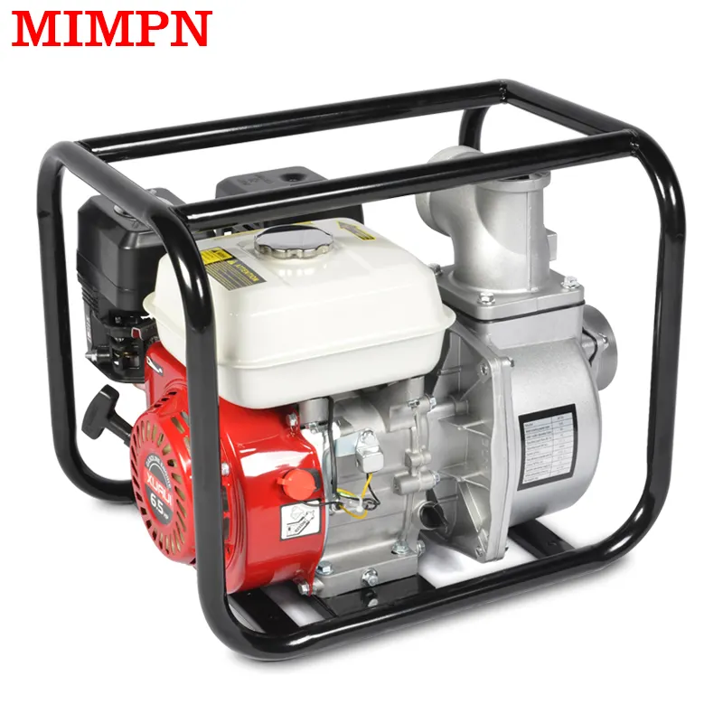 Taizhou 5.5 Hp 6.5Hp 2 3 Inch Nông Nghiệp Nông Nghiệp Tưới Tiêu Áp Suất Cao Xăng Nhỏ Động Cơ Xăng Máy Bơm Nước