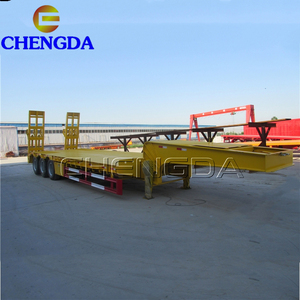 <span class=keywords><strong>Semi</strong></span>-remorque pour camion, 3 ou 4 essieux, 30000 kg, robuste, hydraulique, plateau surbaissé - Product Image 3