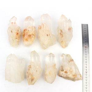 <strong>Wholesale</strong> Natural <strong>Raw</strong> Mineral Specimens Pineapple <strong>Crystal</strong> Cluster clear Quartz Cluster for Decoration - Product Image 2