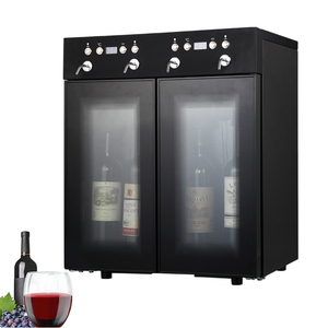 Dispensador de <span class=keywords><strong>Vino</strong></span> Comercial Refrigerado de Temperatura Constante Doble, Automático, para 4 Botellas - Product Image 1