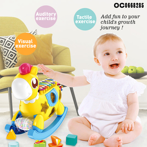 Jouet musical pour bébé, piano, <span class=keywords><strong>xylophone</strong></span> avec lumière musicale - Product Image 4