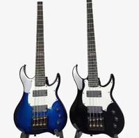 Guitare Basse Électrique Headless de Voyage Pratique Design Léger Original pour Débutants en Musique Fêtes Hommes et Femmes
