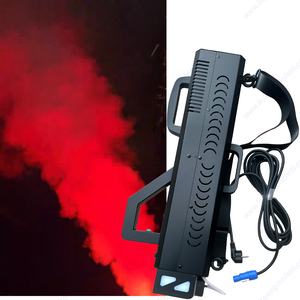 Machine à fumée et à <span class=keywords><strong>brouillard</strong></span> à LED portable <span class=keywords><strong>Pistolet</strong></span> à air comprimé en fer pour discothèque DJ événement discothèque bar fête scène mariage spectacle équipement FX - Product Image 4