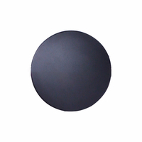 Lampadaire LED en aluminium moulé sous pression 5W 12W, revêtement poudré noir, étanche IP65, détecteur de mouvement, garantie 5 ans, éclairage de jardin
