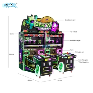 EPARK Doble Jugadores <span class=keywords><strong>Demon</strong></span> <span class=keywords><strong>Hunter</strong></span> Máquina de entretenimiento que funciona con monedas Arcade Shooting Machine - Product Image 3