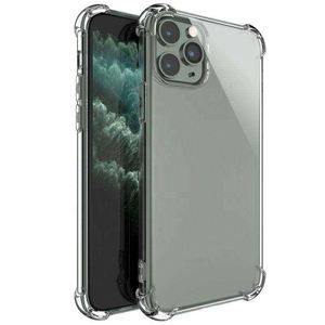 Coque de téléphone transparente souple en TPU, résistante aux rayures et aux chocs, pour iPhone 11 12 13 14 15 16 17 Pro Max, vente en gros - Product Image 2