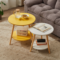 Vente en gros de meubles de salon nordiques modernes et délicats Offre Spéciale de chevet en bois Mdf Mini table d'appoint