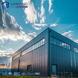 Nave industrial prefabricada de acero, estructura metálica para fábrica/taller, construcción con marco metálico que cumple con el código de construcción CSA. - Product Image 5