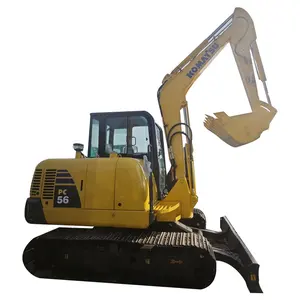 Высокопроизводительный Подержанный мини-экскаватор Komatsu PC56 японский подержанный экскаватор распродажа